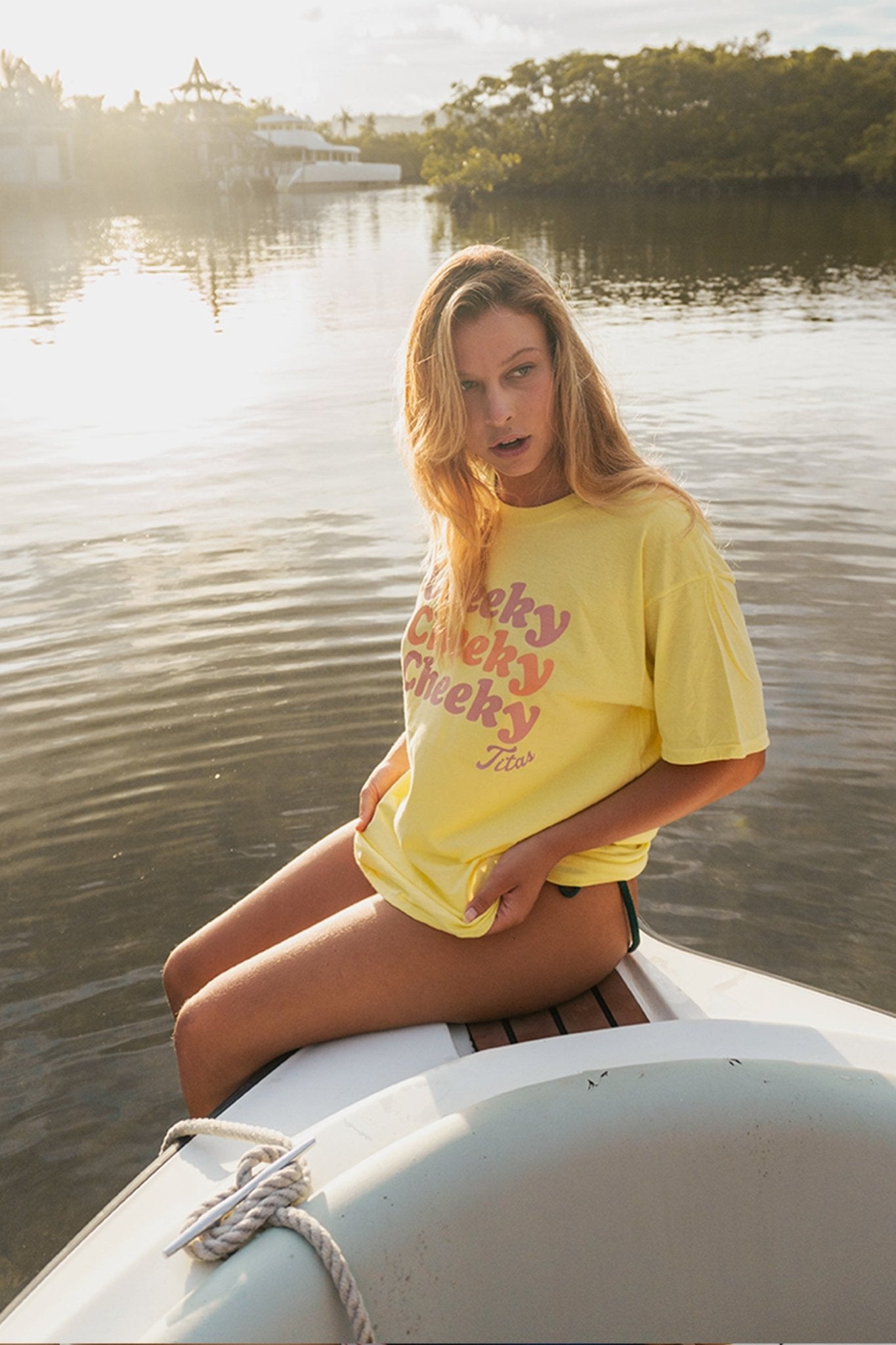 We Cheeky Yellow Tee - Cheeky Titas