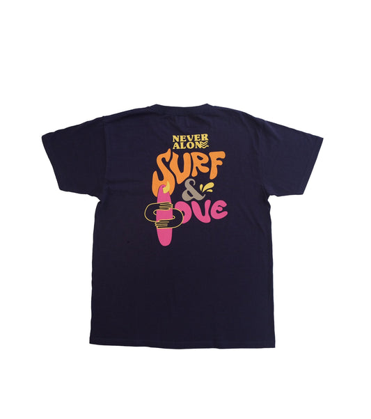 Surf & Love Siargao Tee Midnight Tee - Cheeky Titas